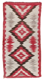 Navajo Rug, 1930-1940, 1'8'' x 3'2''