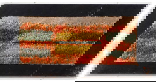 Pre-Columbian Nazca Feather Pechera Panel