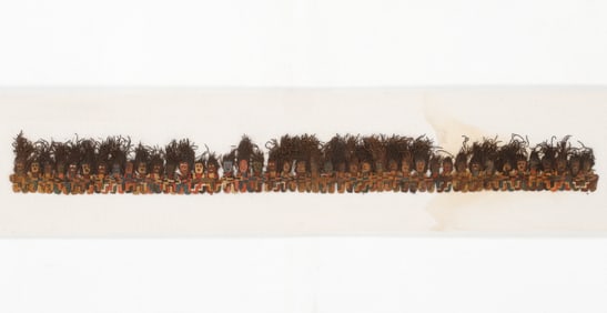 Nazca Knit Border, Nazca Valley, Peru, 100 BCE-200 CE.
