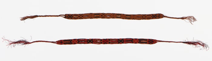 Pair of Mexican Belts (Chiapas, Mexico) late 20th C.