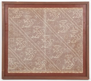 Fine Chimu Gauze Panel, C.1100-1300 CE