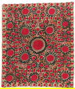 Central Asian Embroidered Suzani, 19th C., 6'1'' x 7'2'