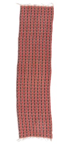 Kerman Woven Wool Shawl, Persia, 19th C., 79'' x 20''