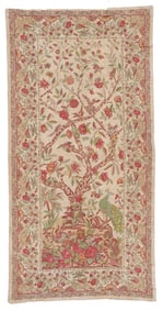 Antique Tree of Life Palampore Block Printed Textile, India