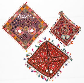 Banjara Embroidered Festival Animal Decorations, Early/Mid 20th C.