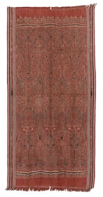 Ritual Ikat Textile, Malaysia, Late 19th/Early 20th C., 3'10'' x 7'11''