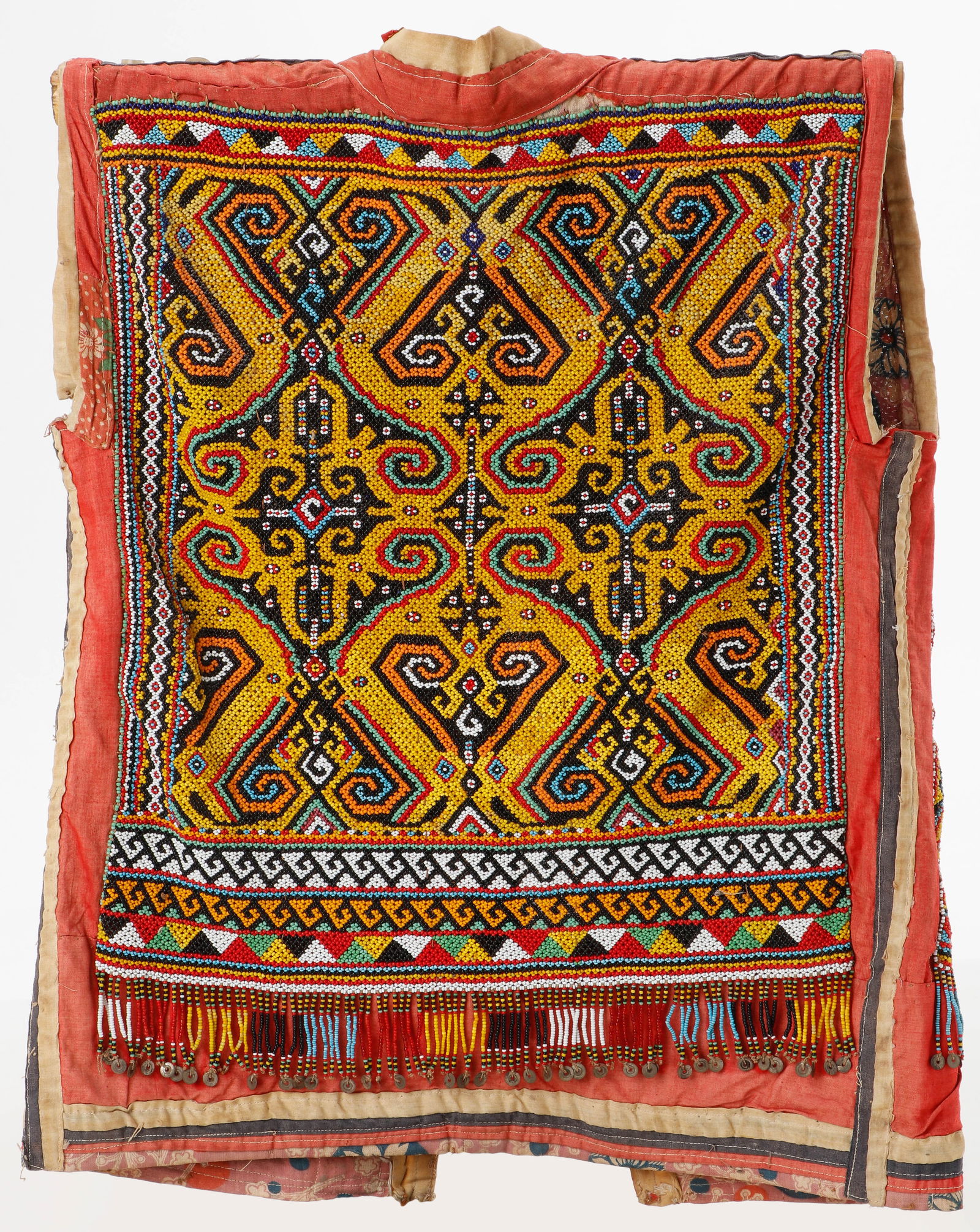 Antique Kayan Dayak Beaded Ceremonial Jacket, Kalimantan, Indonesia (1 of 9)