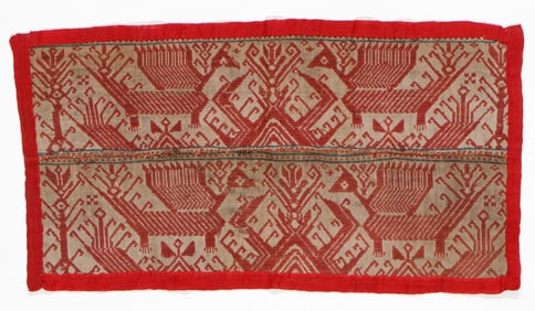 Antique Tampan Ships Cloth Fragment, Lampung, Indonesia