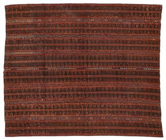 Ceremonial Tapis Skirt, South Sumatra, Indonesia, Late 19th C.