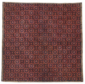 Man's Batik Kepala Head-Cloth, Jambi Region, Sumatra, Indonesia, Early 20th C.