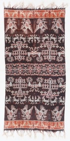 Sumba Man's Ikat Ceremonal Hinggi, Indonesia