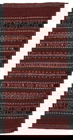 Ikat Woman's Sarong, Lembata, Indonesia, Early 20th C.