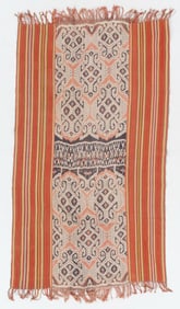 Timor Men's Ikat Wrap Textile, Indonesia, First Half 20th C.
