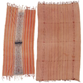 Ikat Men's Cloths, Amanatun and Beboki Regions, West Timor, Indonesia, Early to Mid 20th Century