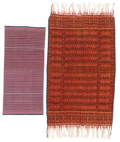 Flores Woman's Ikat Sarong and Indonesian Ikat Textile (2)