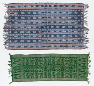 Songket and Ikat Textiles, Indonesia, Mid 20th C.