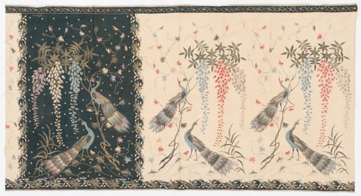 Signed Eliza van Zuylen Batik Sarong, Pekalongan, Java, Indonesia, Early 20th C.