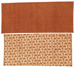 Kain Panjang Tulis Batiks (2), Yogyakarta, Java, Indonesia, Mid 20th C.