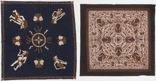 Javanese Batik Kepala Head Cloths, Indonesia, First Half 20th C.