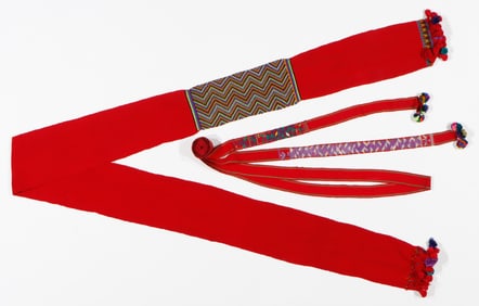 Guatemalan Ceremonial Sashes/Belts, Chajul