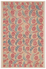 Fine 17th C. Ottoman Embroidery, 4'8'' x 7'7''