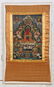 Tibetan Thangka, Sakyamuni (Lives of Buddha)