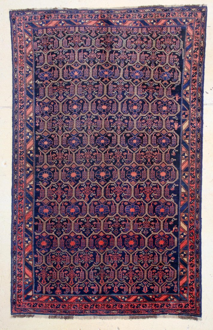 Armenian Carpet: 5'5" x 8'8" (165 x 264 cm): Armenian Carpet, Armenia, early 20th c, full pile, excellent condition. Size: 5'5" x 8'8" (165 x 264 cm).