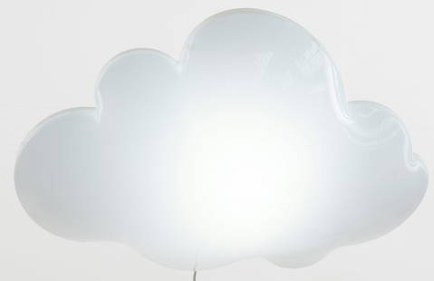 Remo Saraceni (1935-2024): Remo Saraceni (Italian/American, 1935-2024) "Cloud". Size: 15'' x 22.5'' x 5'' (38 x 57 x 13 cm).Bio: Remo Saraceni is renowned for inventing the iconic Walking Piano, a larger-than-life creation