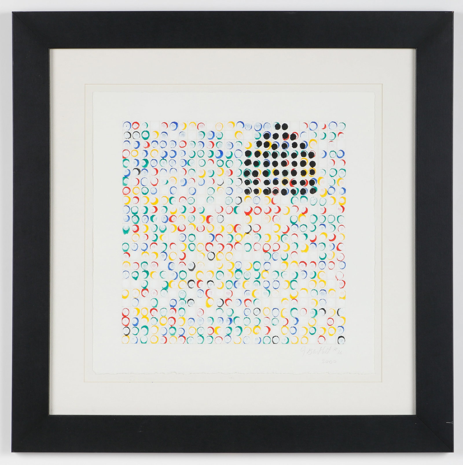 Jennifer Bartlett (1941-2022) Mixed Media, 15" x 15" (1 of 3)