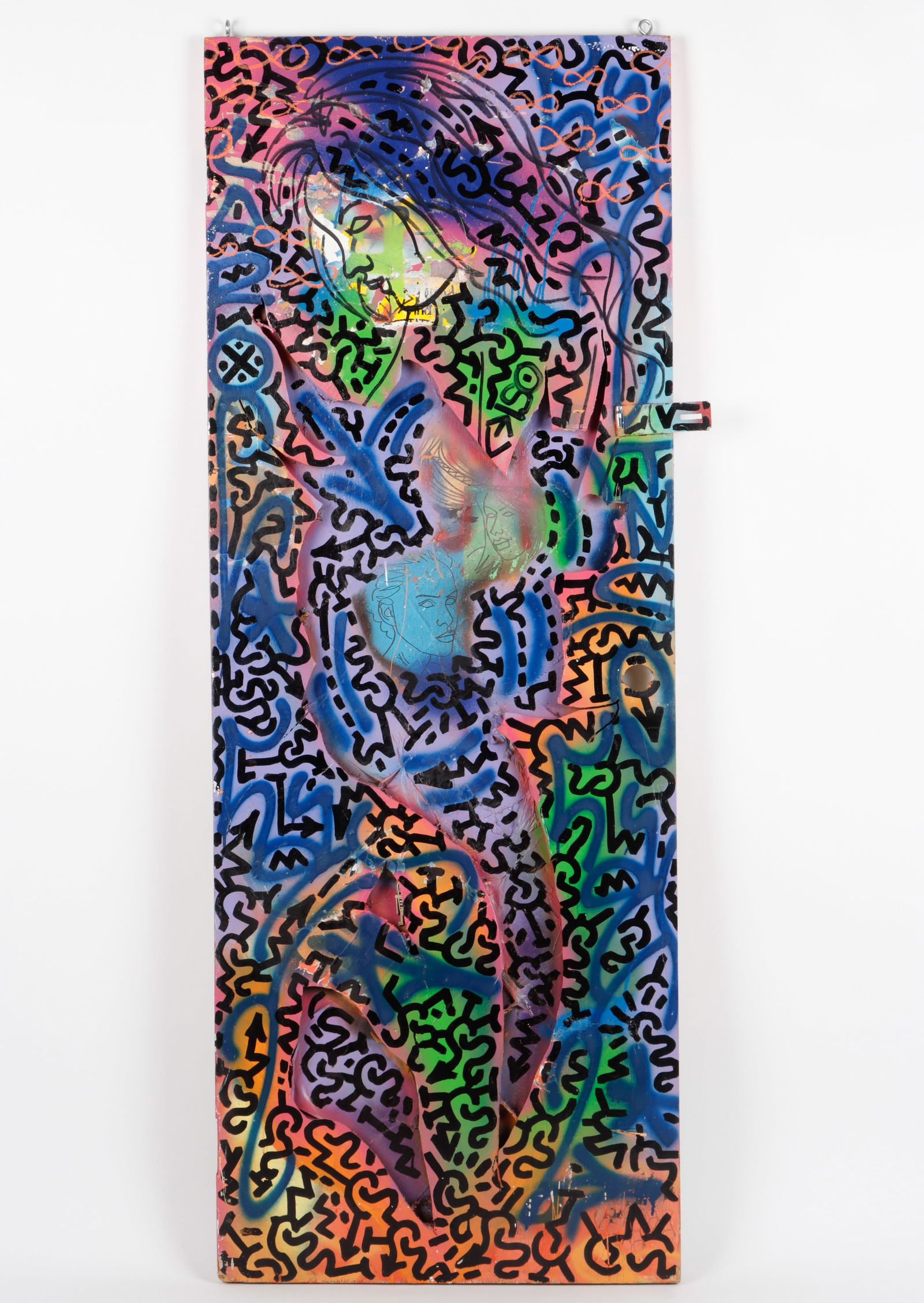 "Factory Fresh Painting" by 3 Graffiti Artists (1 of 7)