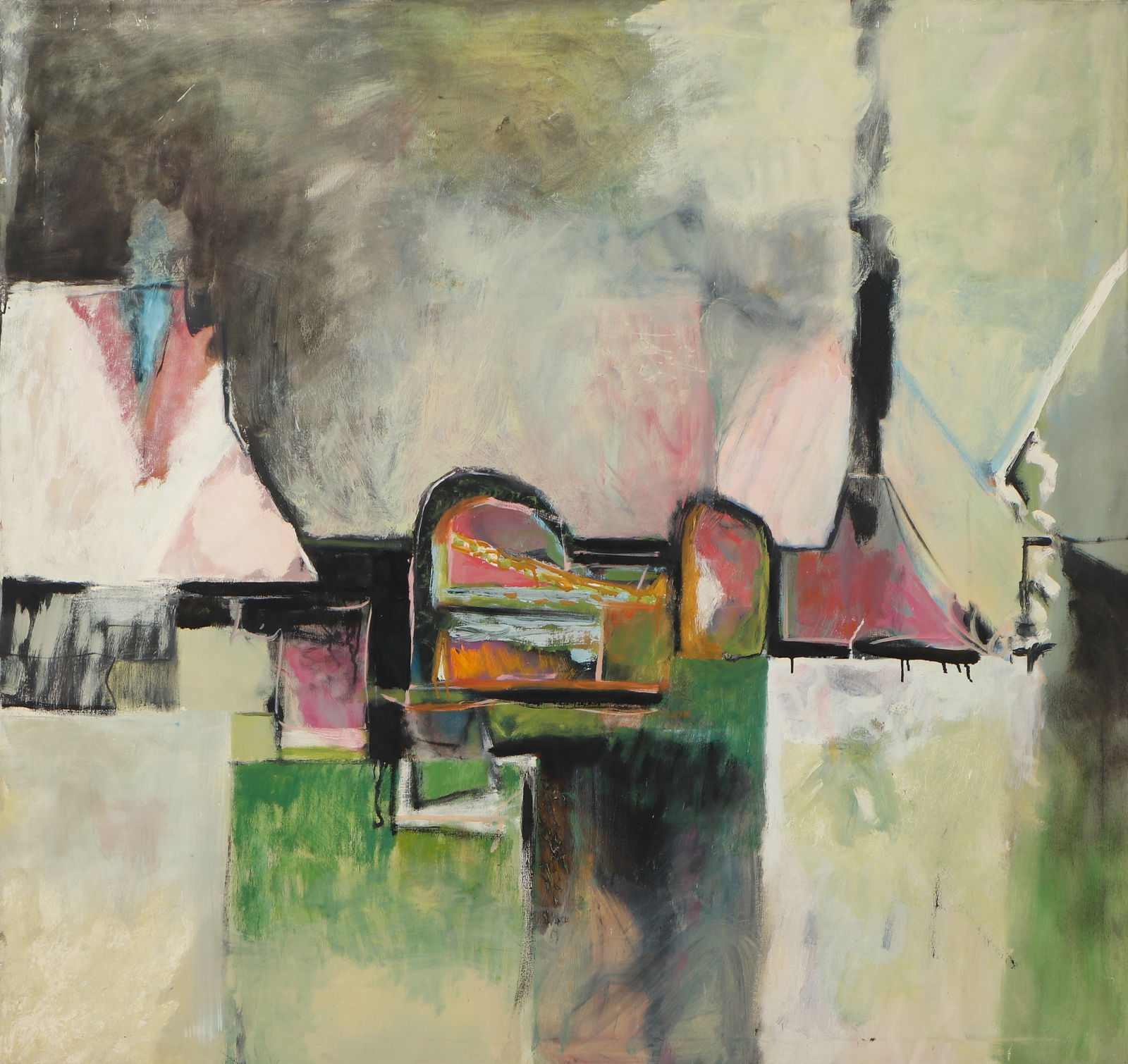 Rodger LaPelle (1936-2020) Abstract Painting (1 of 4)