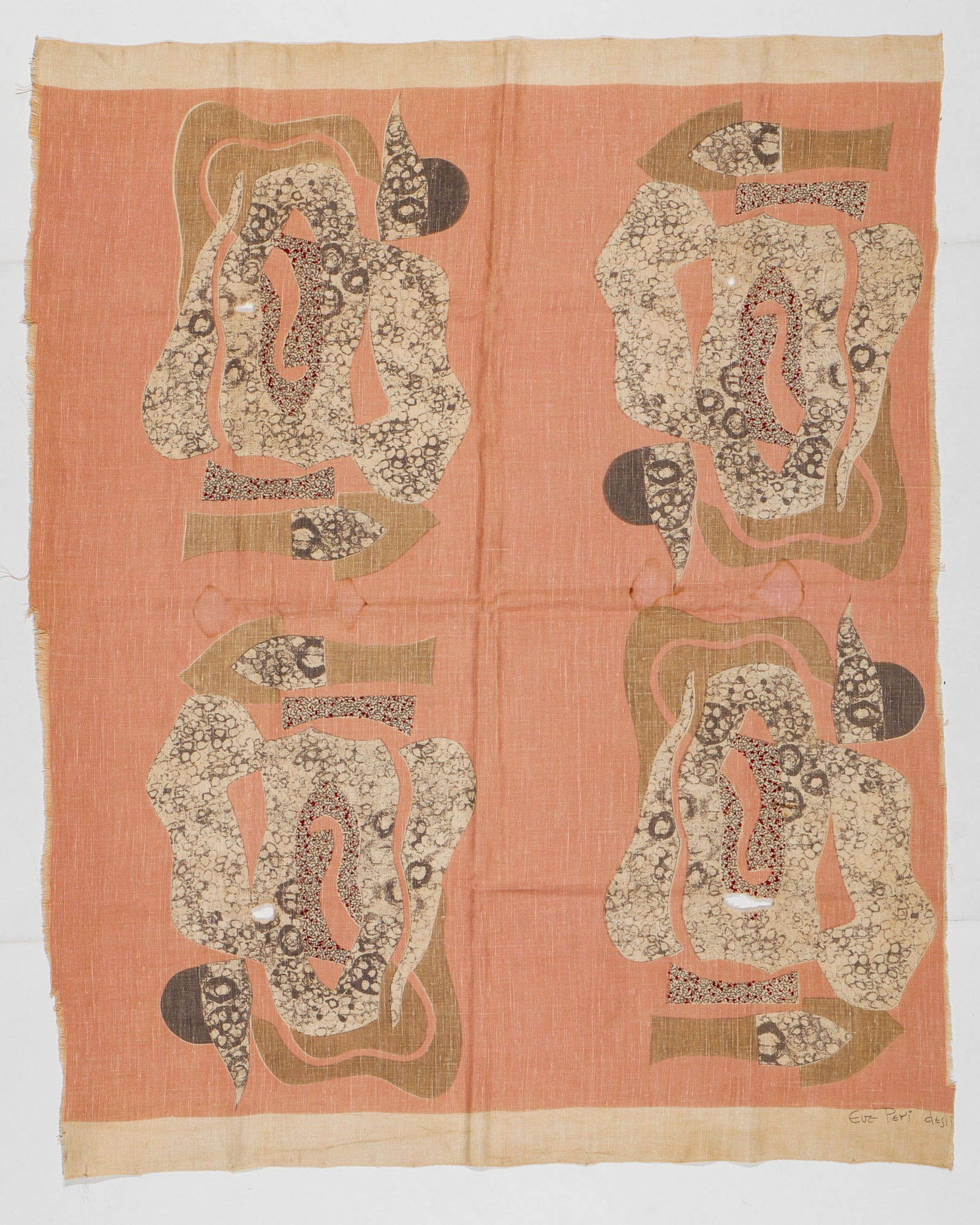 Eve Peri (1897-1966) Untitled Fabric Collage (1 of 5)