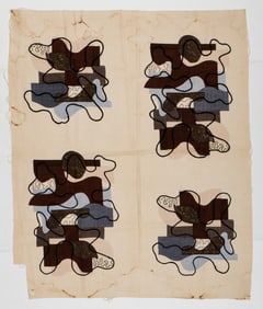 Eve Peri (American, 1897-1966) Untitled Fabric Collage