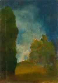 Francis C. Tucker (1932-2012) "Vertical Landscape", 1974