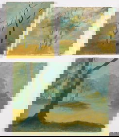 Francis C. Tucker (American, 1932-2012) 3 Works