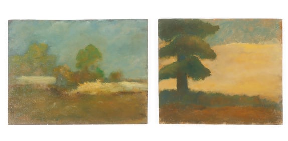 Francis C. Tucker (American, 1932-2012) 2 Works
