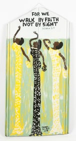 "Missionary" Mary L. Proctor, Folk/Outsider Art, We Walk by Faith