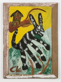 Charlie Lucas (American) "Housepet", Folk, Outsider Art