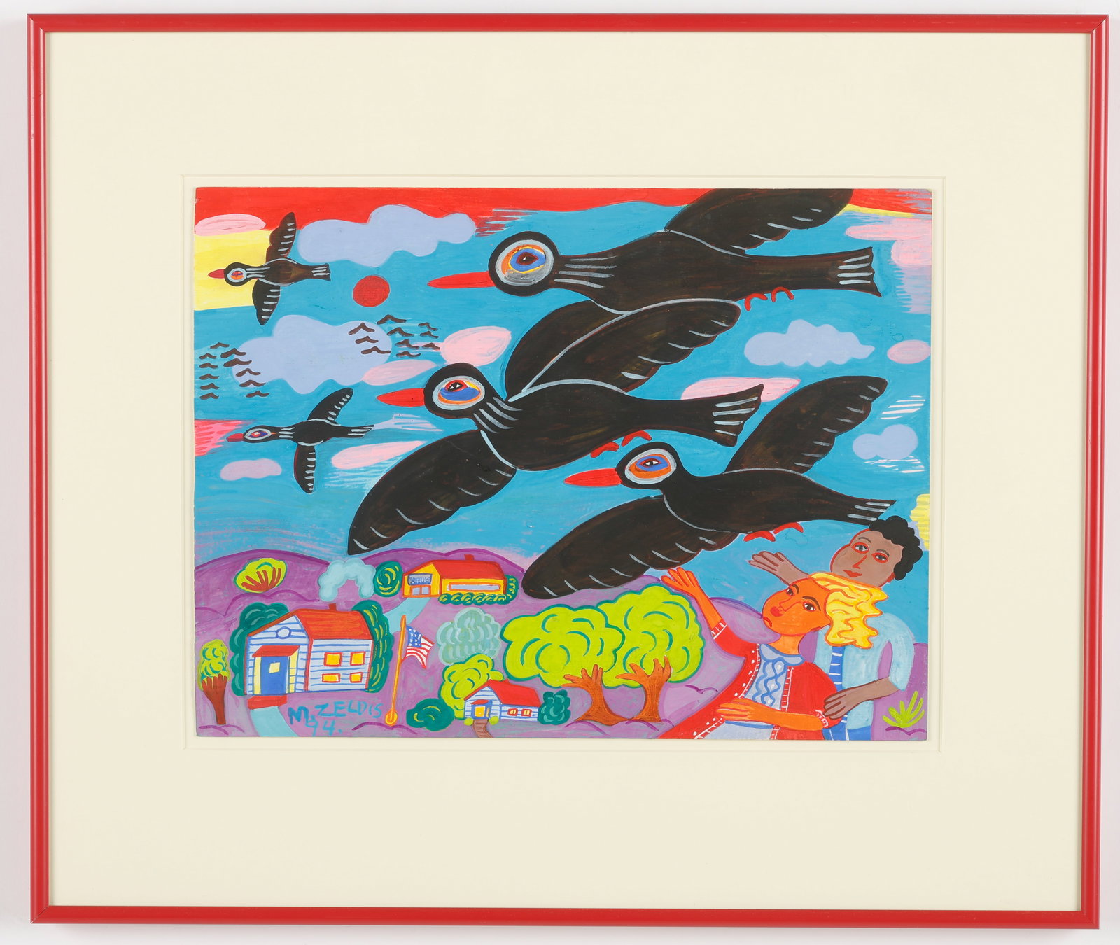 Malcah Zeldis (American, b. 1931) (1 of 3)