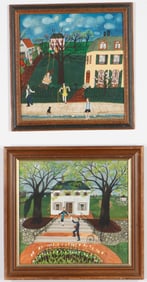 Elizabeth Gaevert (Belgian, 1934-2016) 2 Works