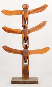 J.L. Nippers (1935-2021) "Monumental Owl Totem"