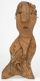 Jerry Coker (American, b. 1938) "EVANa", Folk/Outsider Sculpture