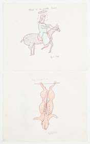 Dilmus Hall (American, 1896-1987) 2 Works