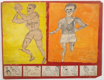 Justin McCarthy (American, 1892-1977) Basketball