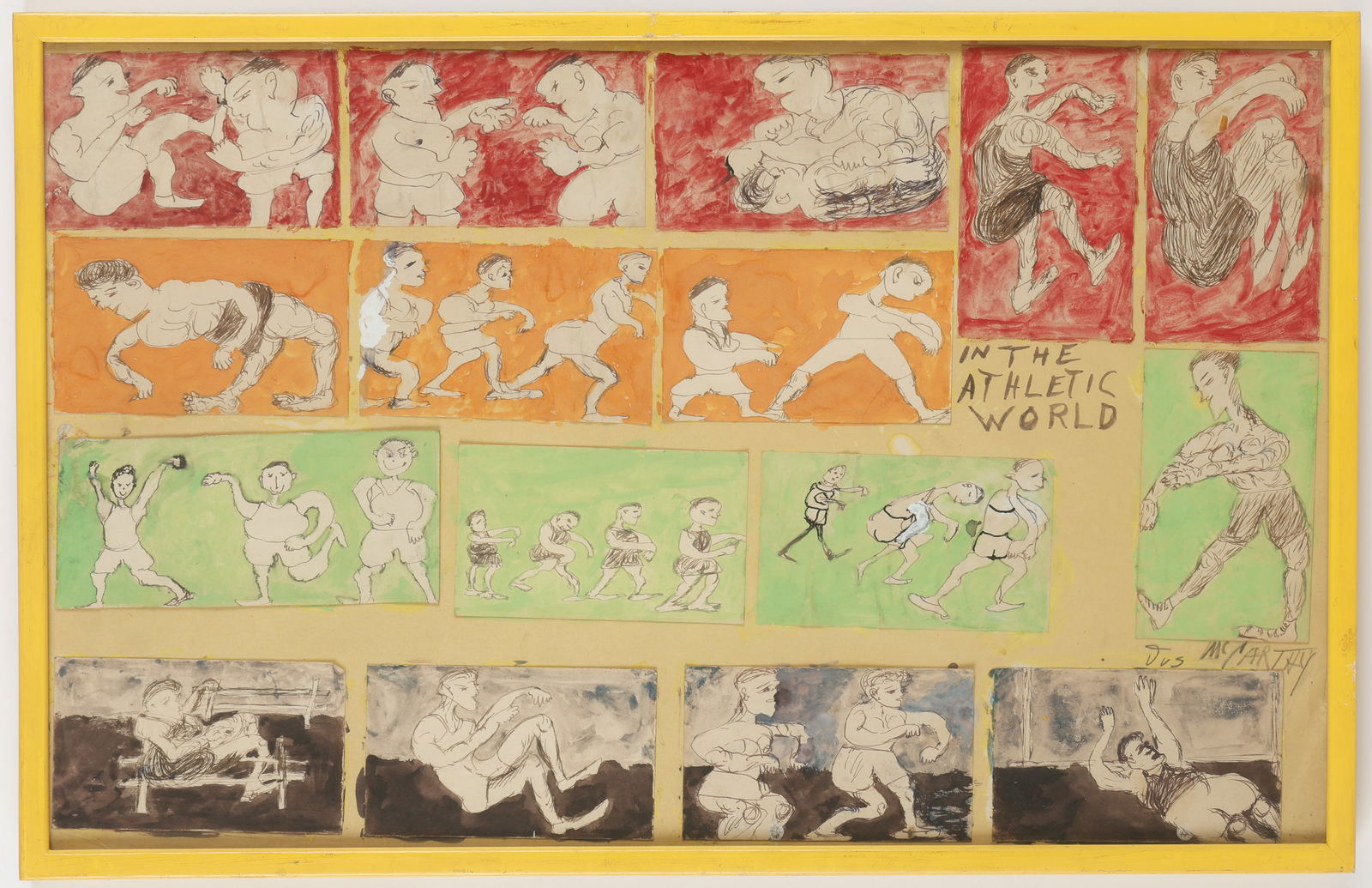 Justin McCarthy (1892-1977) "In The Athletic World" (1 of 3)