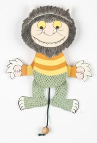 Maurice Sendak (1928-2012) Signed "Moishe" Pull Toy
