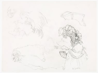 Maurice Sendak (American 1928-2012) Signed Drawing