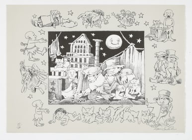 Maurice Sendak (1928-2012) Signed "We Are All In The Dumps With Jack And Guy"