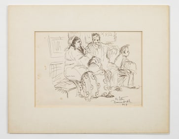 Maurice Sendak (American 1928-2012) Signed Original Drawing