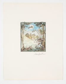 Maurice Sendak (American 1928-2012) Signed "Unicorn"